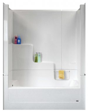 WR 744-D-FF & WR 745-D-FF Tub Shower 3 Piece